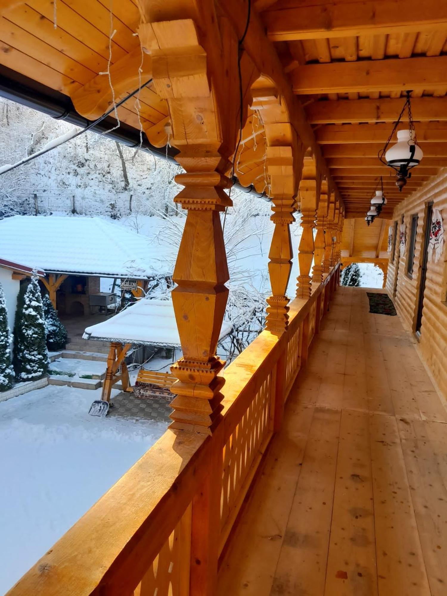 Pensiunea Malinul Bîrsana Exterior foto